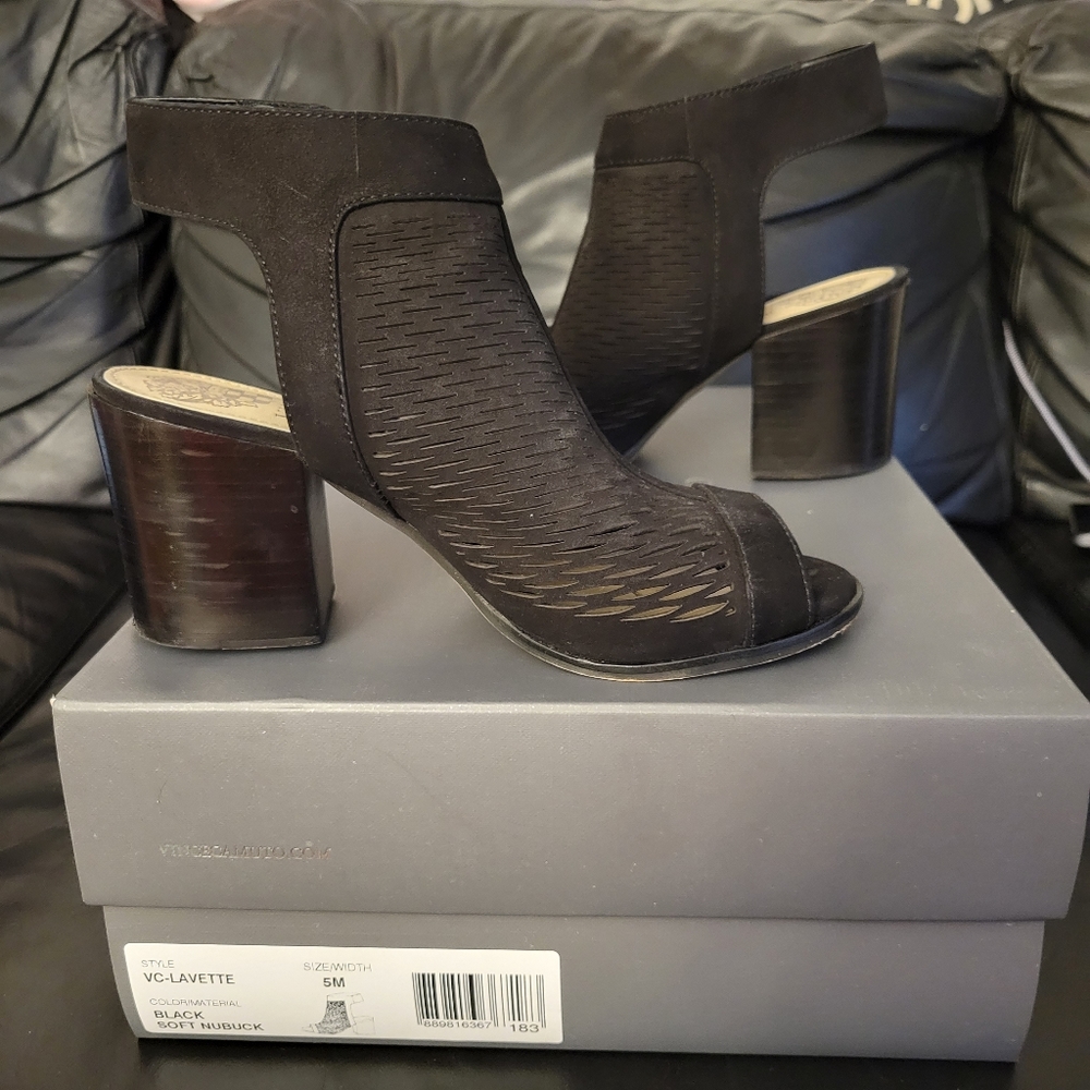 Vince Camuto "Lavette" open toe bootie